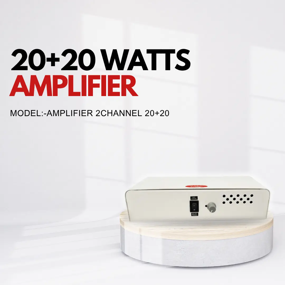 20+20 Watts Amplifier