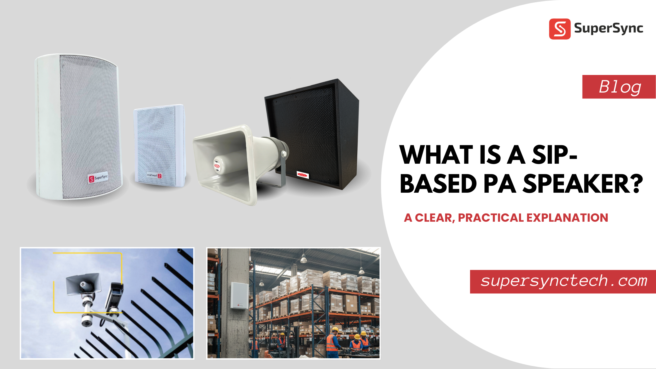 IP-PA & SIP Public Address Systems