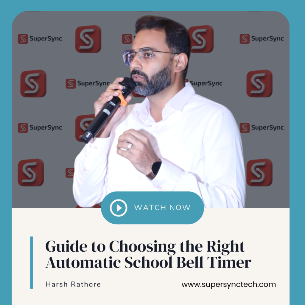 Guide to Choosing the Right Automatic School Bell Timer (1)