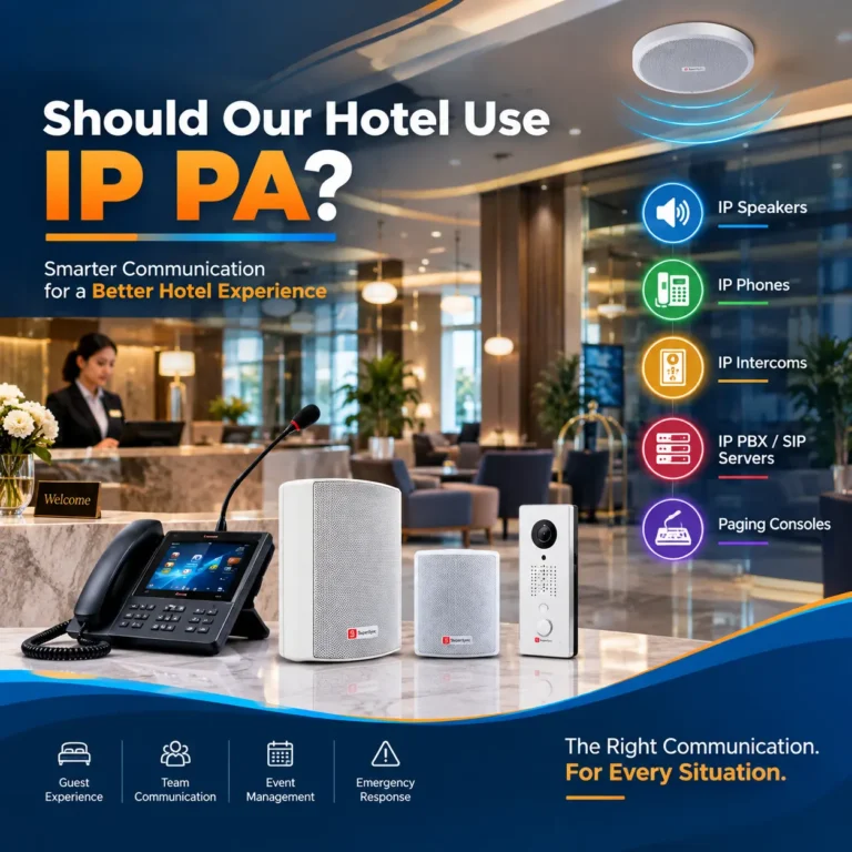 Should Our hotel use IP PA